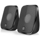 Акустична система REAL-EL S-25 USB Black (EL121100022)