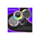 Геймпад GamePro GPX13T 2.4G/BT 5.1/USB/PC/iOS/Android RGB Transparent (GPX13T)