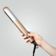 Rowenta hair straightener Glam & Shine 2in1, temp. modes-8, 140-210С, display, ceramics, gold (SF4641F0)