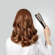 Rowenta hair straightener Glam & Shine 2in1, temp. modes-8, 140-210С, display, ceramics, gold (SF4641F0)