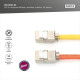 Digitus Модуль DIGITUS Keystone САТ 6А RJ45, STP, compact, 24 шт. (DN-93615-S-24)