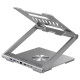Подставка для ноутбука Canyon Laptop Stand with Detachable Hub OnStand 2 (6-in-1 Hub) (CNS-SDS2)