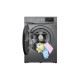 TCL WM front load, 10kg, 1400, A+++, 60cm, display, steam, invertor, grey (FF1014SA1UA)