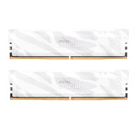 Модуль памяти для компьютера DDR5 32GB (2x16GB) 6400 MHz Pro Overclocking White Micron (CP2K16G64C32U5W)