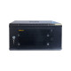 Шкаф настенный GEAR 6U 19'' 600x600x350 мм, + полка 19", black (GWMSN-6U-600-600)