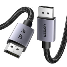 Кабель мультимедийный DisplayPort M to DisplayPort M 3.0m V1.4 8K60Hz black Ugreen (25906)