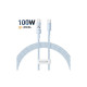 Дата кабель USB-C to USB-C 1.0m 100W blue Baseus (1167203)