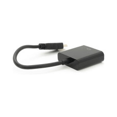 Переходник HDMI M to VGA F 0.1m 4K/2K black Voltronic (YT-C-HDMI(M)/VGA(F)-B)