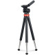 HAMA Штатив для смартфонів Tripod 106 2D, 25.5 -106 cm, чорний (00004631)