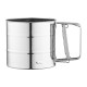 ARDESTO Flour Sifter Gemini, 9.5cm, stainless steel (AR3921SS)