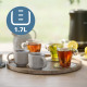 Philips Electric kettle Double Walled Kettle, 1.7L, Strix, double-walled, black (HD9395/90)