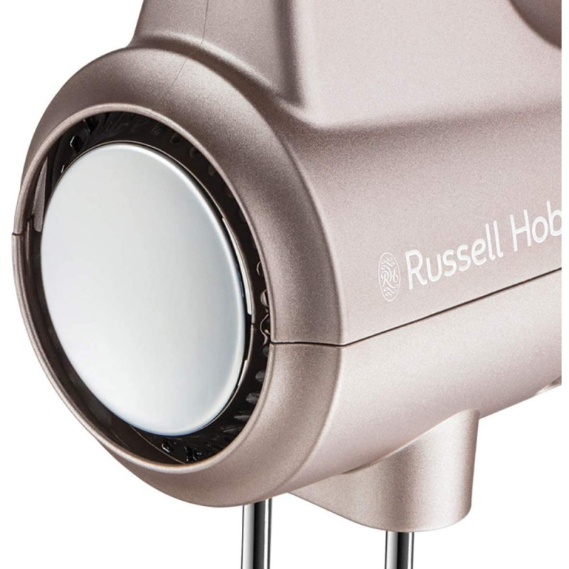 Russell Hobbs hand mixer Smoky Quartz, 350W, nozzles-4 beaters, turbo mode, silver (25892-56)