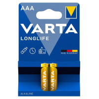 VARTA LONGLIFE AAA BLI 2 ALKALINE (04103101412)