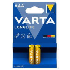 VARTA LONGLIFE AAA BLI 2 ALKALINE (04103101412)