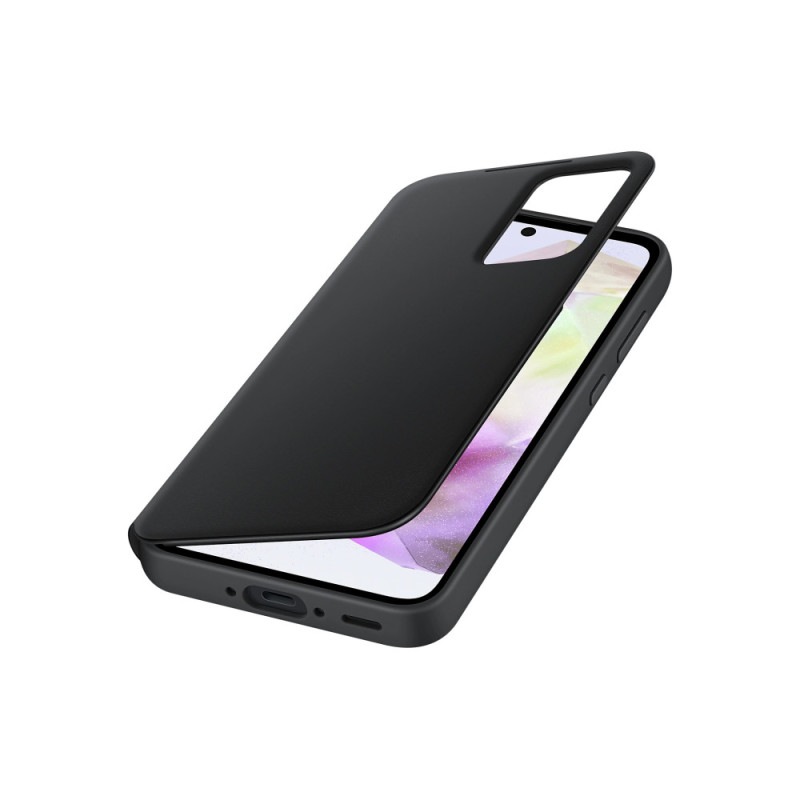 Samsung Galaxy A35 (A356), Smart View Wallet Case, Black (EF-ZA356CBEGWW)