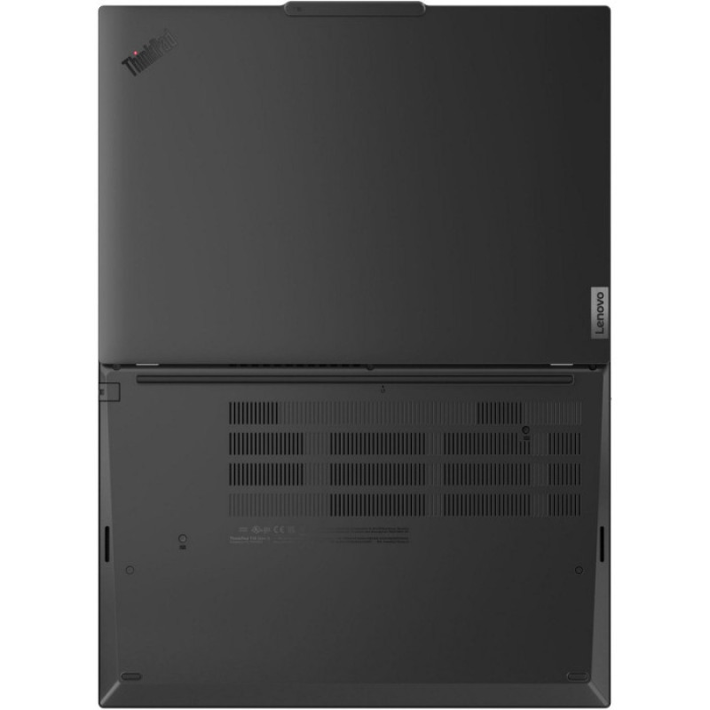 Ноутбук Lenovo ThinkPad T16 Gen 2 (21K7004ARA); 14" WUXGA (1920x1200) IPS LED матовый , AMD Ryzen 7 PRO 7840U (3.3 - 5.1 ГГц) , RAM 16 ГБ (Max 16 ГБ) , SSD 512 ГБ , AMD Radeon 780M Graphics , без ОП , LAN , Wi-Fi , BT , веб-камера , Windows 11 Pro , 1.71 кг , черный , подсветка клавиатуры , сканер отпечатков пальцев