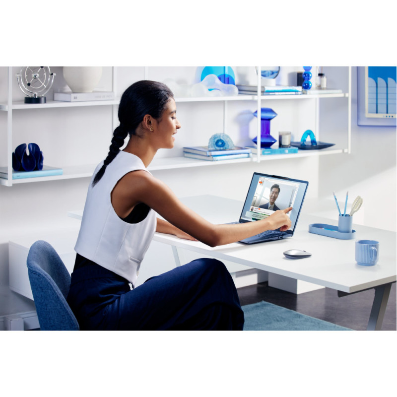 Acer Ноутбук Swift 14 AI SF14-51 14.5" 2.8K OLED, Intel U5-226V, 16GB, F512GB, UMA, Win11, синий (NX.J2KEU.001)