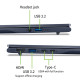Acer Ноутбук Swift 14 AI SF14-51 14.5" 2.8K OLED, Intel U5-226V, 16GB, F512GB, UMA, Win11, синий (NX.J2KEU.001)