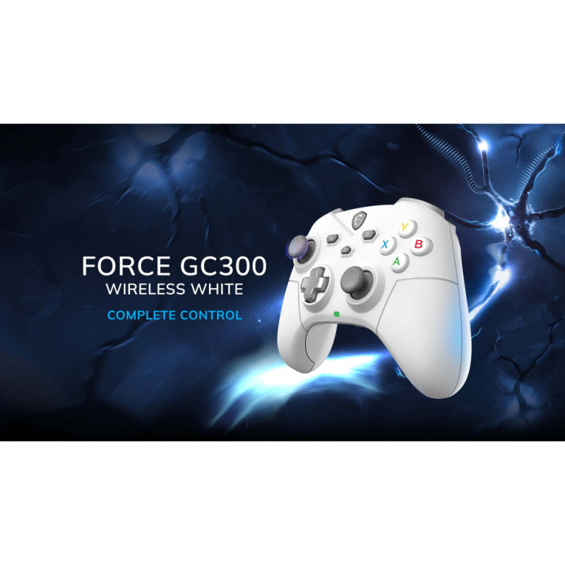 MSI Геймпад FORCE GC300 W, WIRELESS, білий (S10-43G0230-EC4)