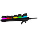 HyperX Кeyboard Alloy Origins Core PBT Red USB RGB ENG/RU Black (639N7AA)