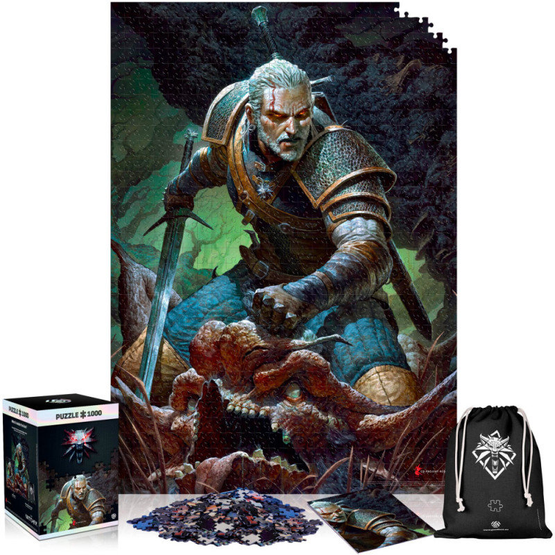 GoodLoot Puzzle Witcher: Dark World Puzzles 1000 pcs. (5908305240464)