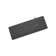 Клавиатура Gembird Slim Multimedia USB Black (KB-MCH-05-CYRL)