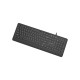 Клавиатура Gembird Slim Multimedia USB Black (KB-MCH-05-CYRL)