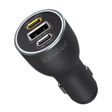 Зарядное устройство Promate 2xUSB-C + USB-A (powerdrive-120.black)