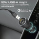 Зарядное устройство Promate 2xUSB-C + USB-A (powerdrive-120.black)