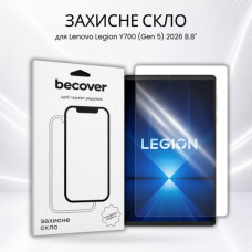 Стекло защитное BeCover Lenovo Legion Y700 (Gen 5) 2026 8.8" (715913)