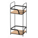 ARDESTO Shelf Minimalism 2-tier 16x15.5x40cm, metal, bamboo, black (ARHK4502BB) ARDESTO Shelf Minimalism 2-tier 16x15.5x40cm, metal, bamboo, black (ARHK4502BB)