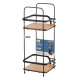 ARDESTO Shelf Minimalism 2-tier 16x15.5x40cm, metal, bamboo, black (ARHK4502BB) ARDESTO Shelf Minimalism 2-tier 16x15.5x40cm, metal, bamboo, black (ARHK4502BB)