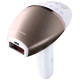Philips Photoepilator Lumea IPL 9900 Series, rechargeable, quan. flash-450000, 450000, 2-4 см2, nozzles-3, case, white - gold (BRI973/00)