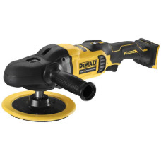 DeWALT Шліфмашина полірувальна акумуляторна DeWALT 18В 180мм 800-2200об/хв 1.9кг без АКБ та ЗП (DCM849N)