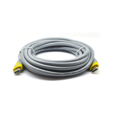 Кабель мультимедийный HDMI M to HDMI M 3.0m V2.0 gray V-LINK (YT-HDMI(M)/(M)V2.0-3.0m-G/07408)