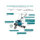 Könner & Söhnen Gasoline tiller KS 7HP-950A, 7.0hp, 105см, 62kg (KS7HP-950A)