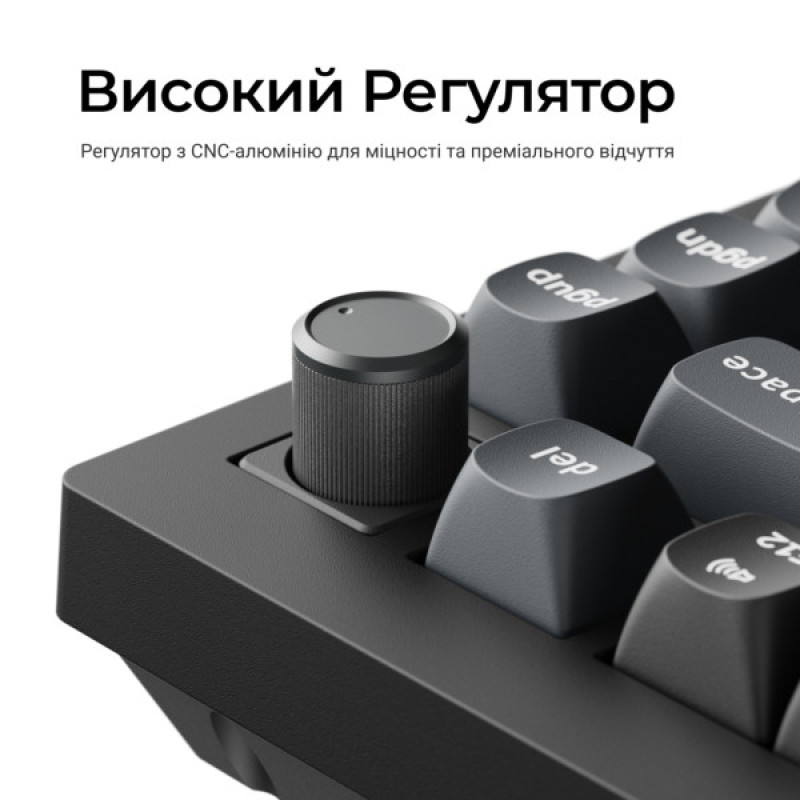 Клавиатура Keychron V1 Ultra Keychron Red Switch RGB UA Black (V1U-D1-UA)
