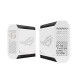 ASUS Router ROG Rapture GT6 2PK white X10000 3xGE LAN 1x2.5GE WAN 1xUSB 3.2 g1 WPA3 OFDMA MESH (90IG07F0-MU9A40)