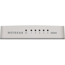 NETGEAR Коммутатор GS205 5xGE, неуправляемый (GS205-100PES)