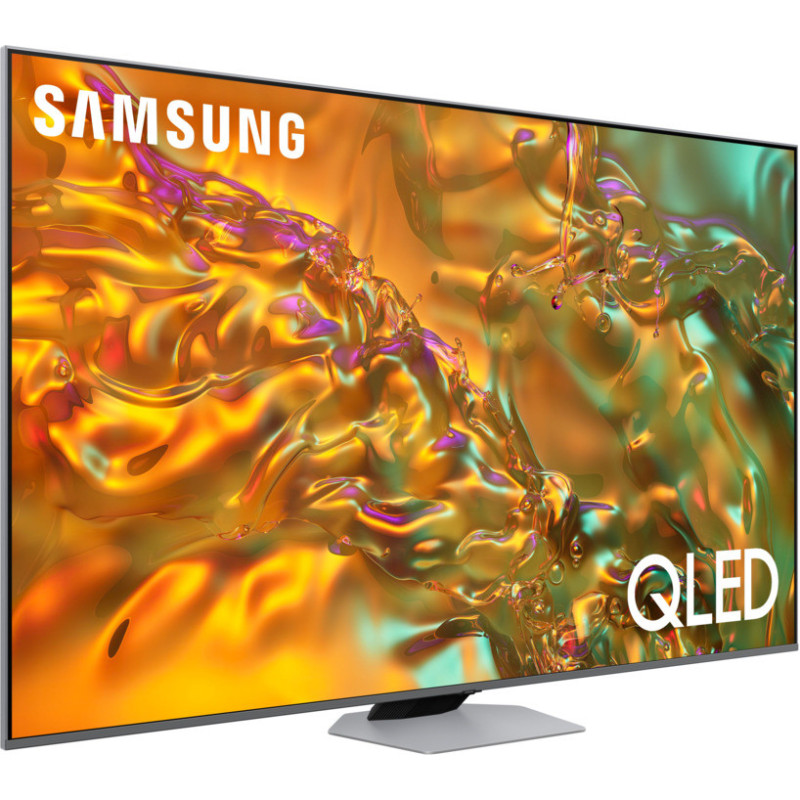 Samsung TV Set 65  QLED 4K UHD 100Hz Smart Tizen Black (QE65Q80DAUXUA)