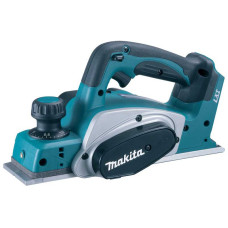 Makita Рубанок DKP180Z аккум., 18В, 14000 об/мин, 82 мм, 2мм, 3.4 кг, SOLO
