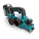 Makita Рубанок DKP180Z аккум., 18В, 14000 об/мин, 82 мм, 2мм, 3.4 кг, SOLO