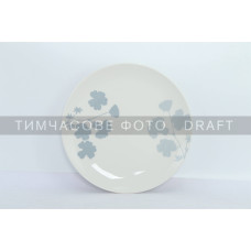 ARDESTO Dinner plate Capri, 26.8cm, porcelain, white blue (AR0427CWB)