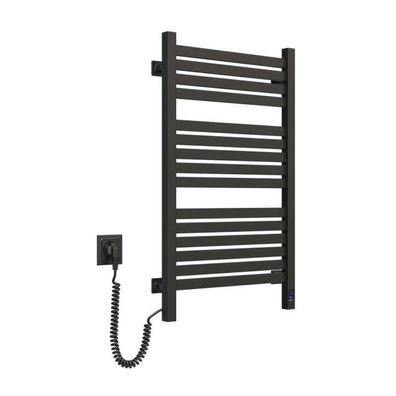 Navin Рушникосушка електрична Авангард Х, 800х480х71мм, Wi-Fi, сталь, чорний муар, ліве підключення (12-272155-4880)