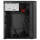 2E PC case TeamX TMX03 with 2E ATX400W, 2xUSB2.0, 1x80mm, VGA 220mm, mATX, black (2E-TMX03)