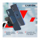 Зарядное устройство Canyon wireless charger WS-404 15W 4in1 Black (CNS-WCS404)