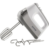 Gorenje hand mixer 500W, nozzles-4 beaters, turbo mode, white-inox (M500DC)
