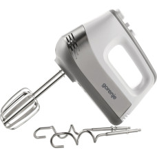Gorenje hand mixer 500W, nozzles-4 beaters, turbo mode, white-inox (M500DC)