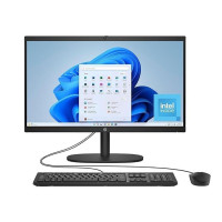 HP All-in-One 21,5  FHD VA AG, Intel i3-N300, 8GB, F512GB, UMA, WiFi, kb+m, 2y, DOS, black (C31FREA)