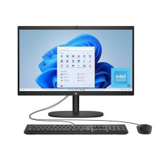 HP All-in-One 21,5" FHD VA AG, Intel i3-N300, 8GB, F512GB, UMA, WiFi, kb+m, 2y, DOS, black (C31FREA)